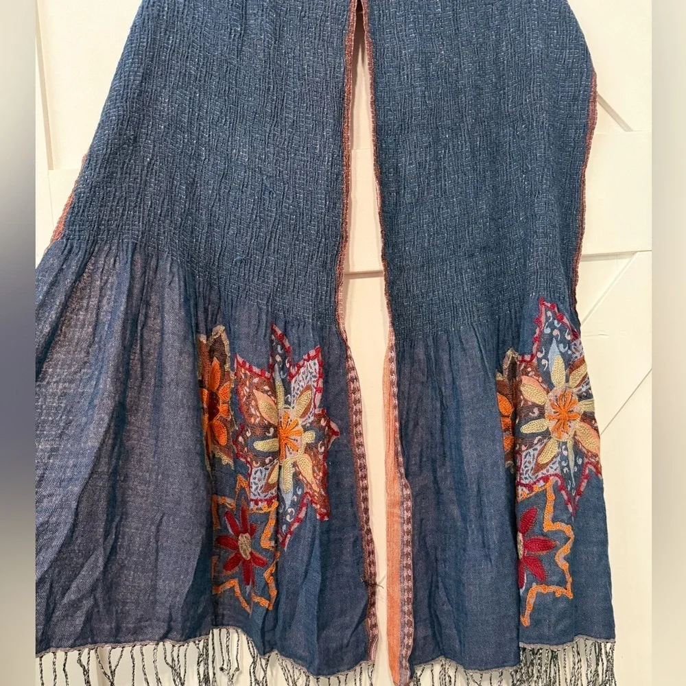 Reversible Bohemian Shawl